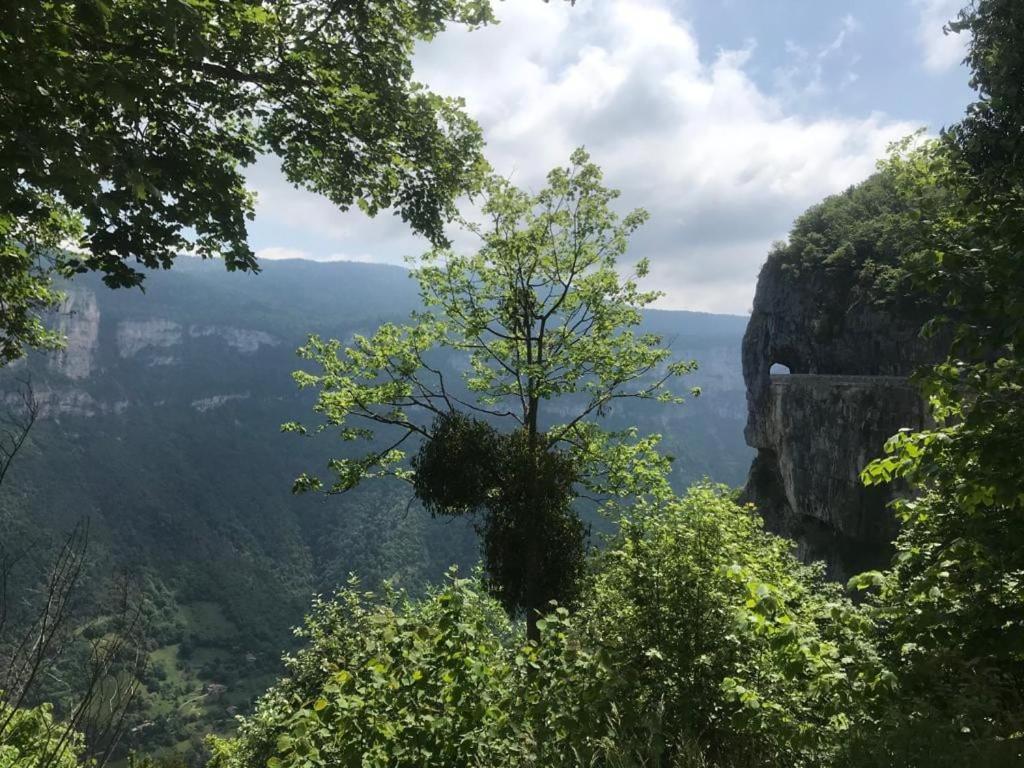 Maison De Vacances Avec Ses Petits Chalets Aouste-sur-Sye Esterno foto